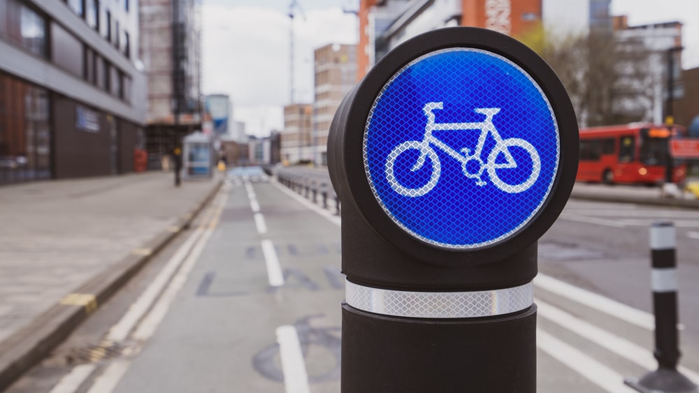 Nuvo Sign, XLast Bollard for footpath and bike lane restrictions 